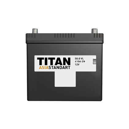 Аккумулятор  TITAN ASIA STANDART 6СТ-50.0 VL