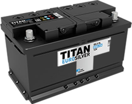 Аккумулятор  TITAN Euro silver 6СТ-85.0 VL