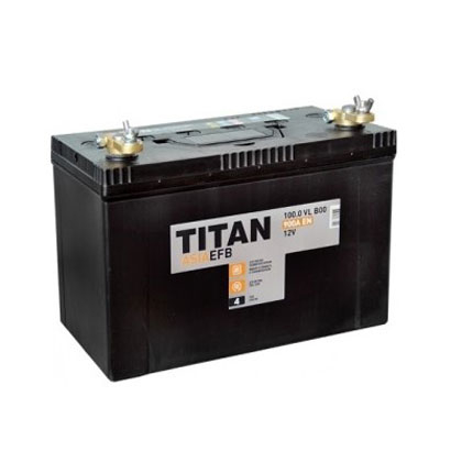 Аккумулятор  TITAN Asia EFB 6СТ-100.0 VL
