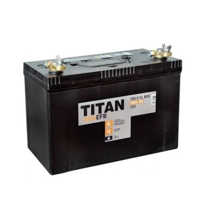Аккумулятор  TITAN Asia EFB 6СТ-100.0 VL