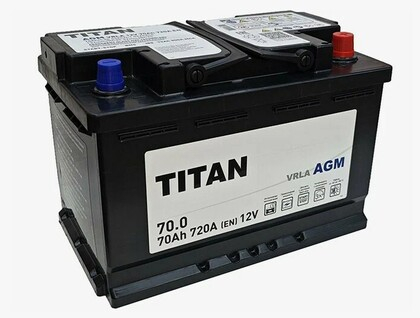Аккумулятор  TITAN AGM 6СТ-70.0 VRLA