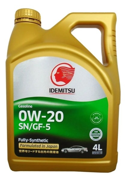 Масло моторное 0W-20 IDEMITSU SN/GF-5 FULLY-SYNTHETIC 4л
