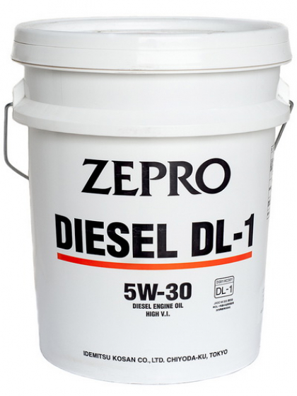 Масло моторное 5W-30 ZEPRO DIESEL JASO DL-1 ACEA C2-08 SEMI-SYNTHETIC 20л