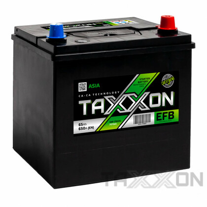 Аккумулятор TAXXON EFB ASIA 65ah R+