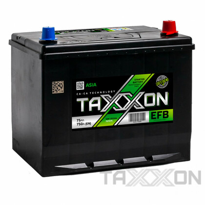 Аккумулятор TAXXON EFB ASIA 75ah R+