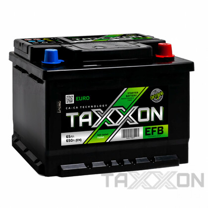 Аккумулятор TAXXON EFB EURO 65ah R+ низкий