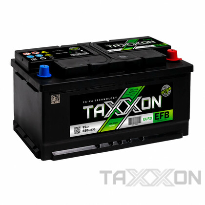 Аккумулятор TAXXON EFB EURO 95ah R+низкий