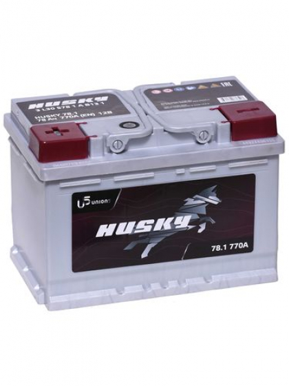 Аккумулятор Husky 78А/ч прямая полярнoсть