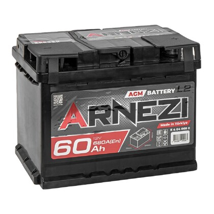 Аккумулятор ARNEZI AGM 60ah обратная полярность